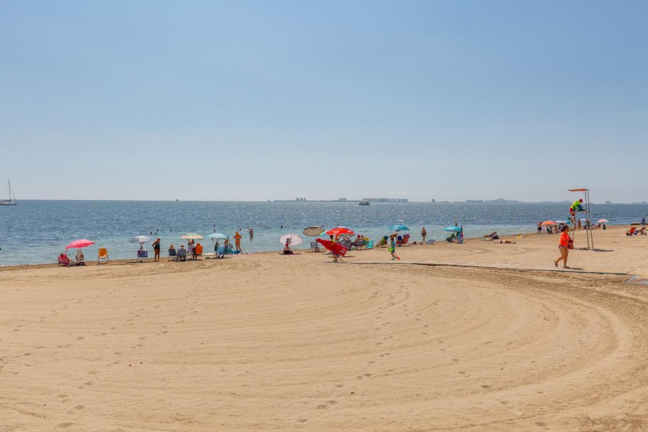 Ribera Beach/Wifi Leilighet Santiago De La Ribera Eksteriør bilde