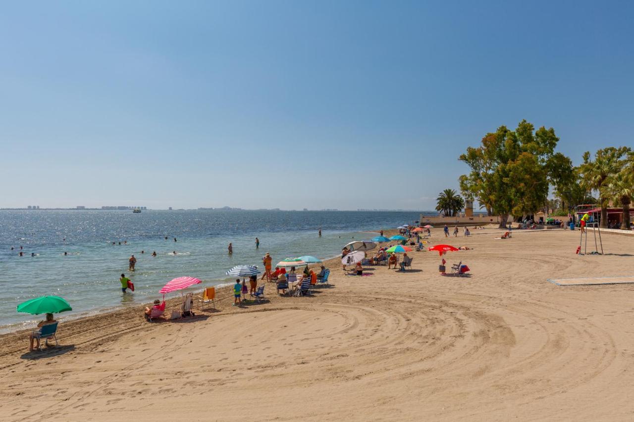 Ribera Beach/Wifi Leilighet Santiago De La Ribera Eksteriør bilde